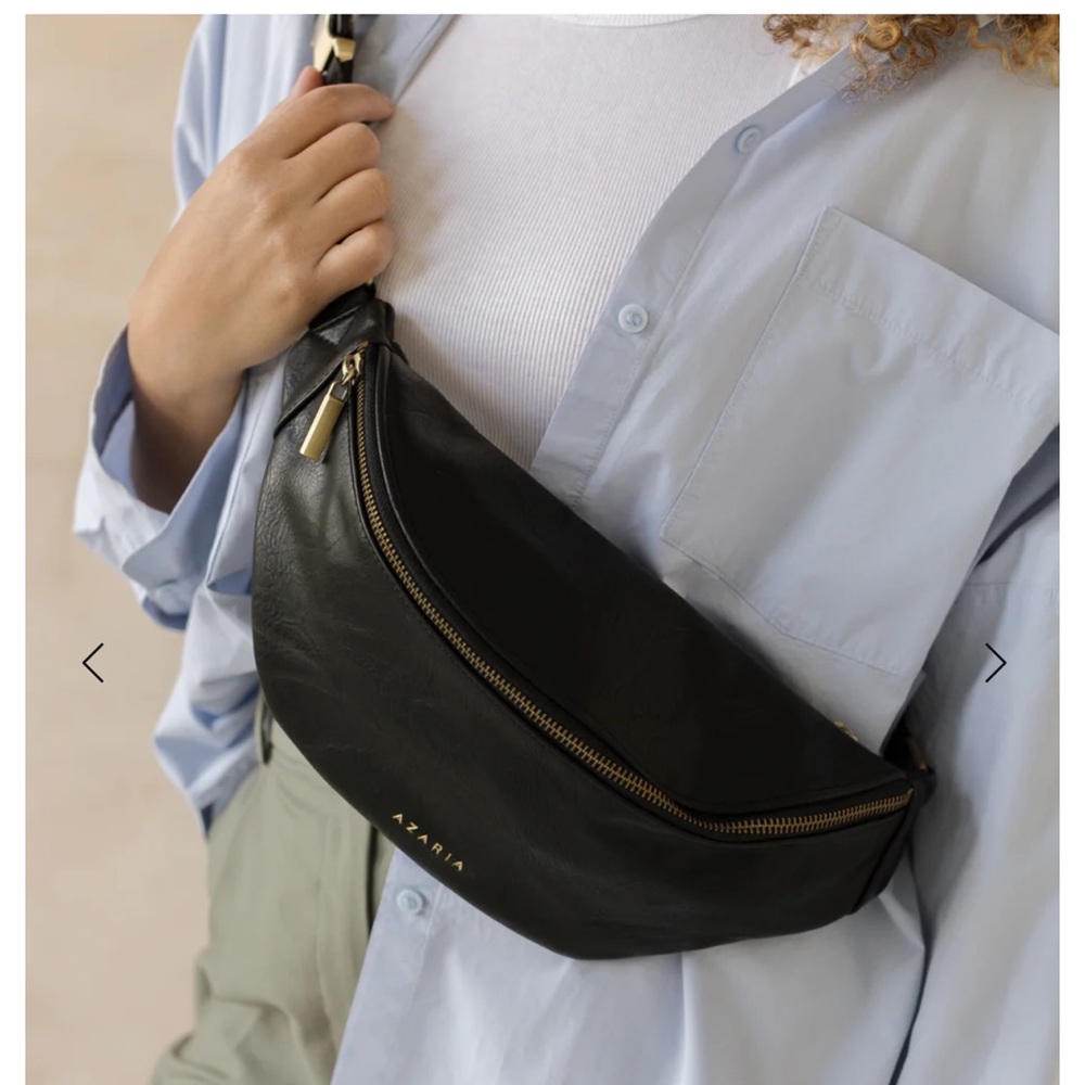 Azaria Belt Bag Black